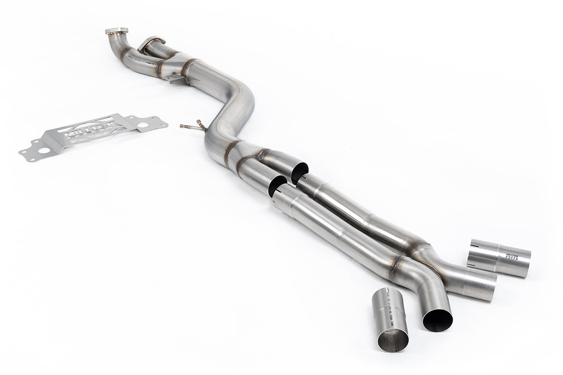 Milltek Sport BMW 2 Series M2 GPF/OPF Bypass, OPF/GPF Bypass Single Pipe 102mm (SSXBM1328)