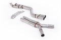 Milltek Sport BMW 2 Series M2 Secondary Catalyst Bypass, Non-Resonated (SSXBM1331)