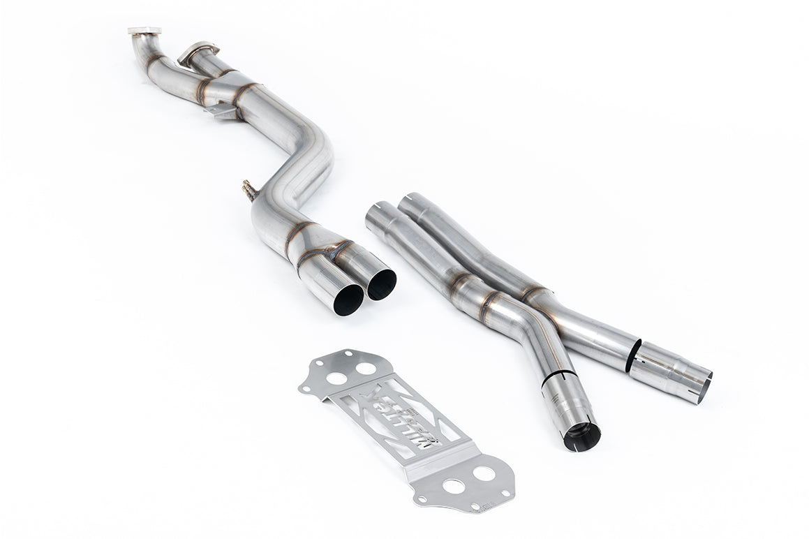 Milltek Sport BMW 3 Series / 4 Series GPF/OPF Bypass, OPF/GPF Bypass Single Pipe 102mm (SSXBM1336)