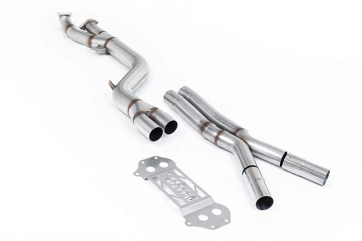 Milltek Sport BMW 3 Series / 4 Series GPF/OPF Bypass, OPF/GPF Bypass Single Pipe 102mm (SSXBM1338)