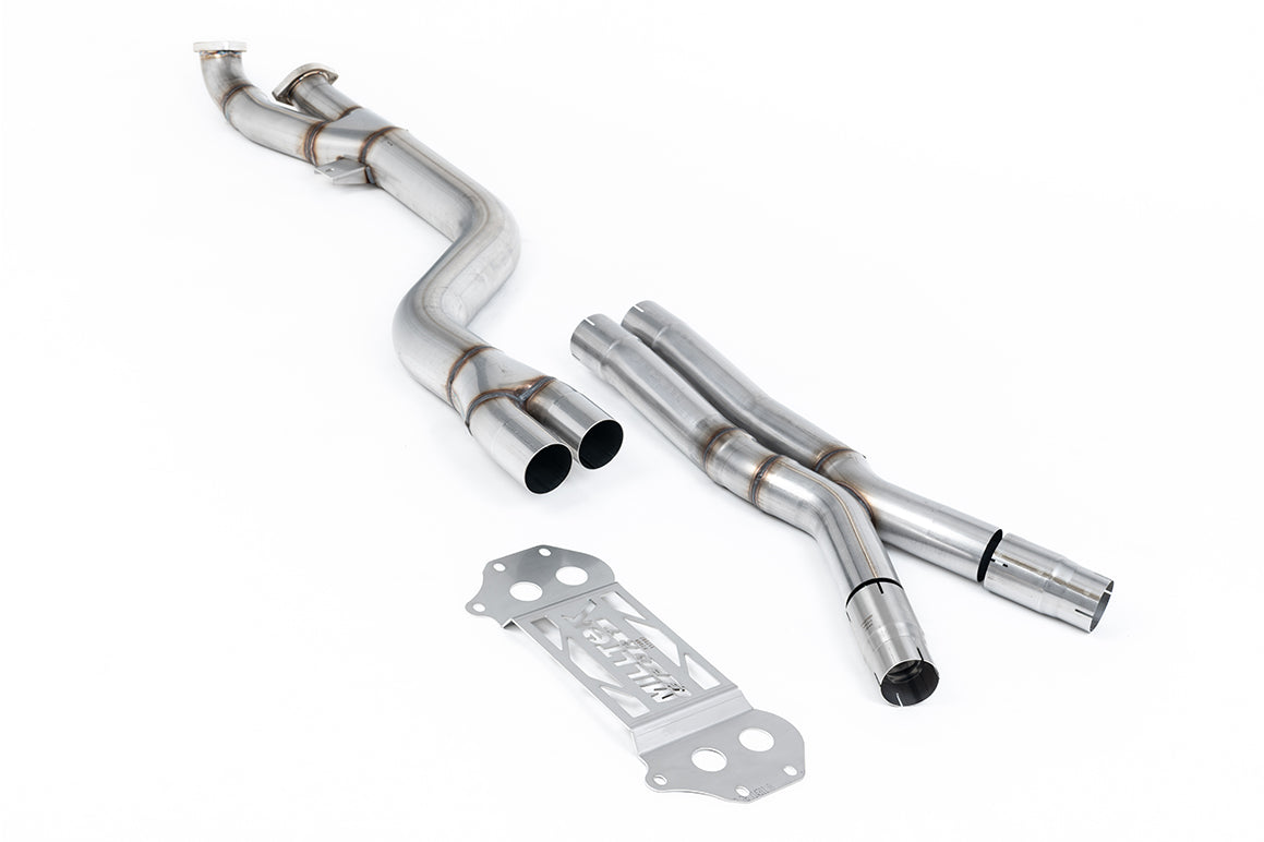 Milltek Sport BMW 3 Series / 4 Series Secondary Catalyst Bypass, Single Pipe 102mm (SSXBM1342)
