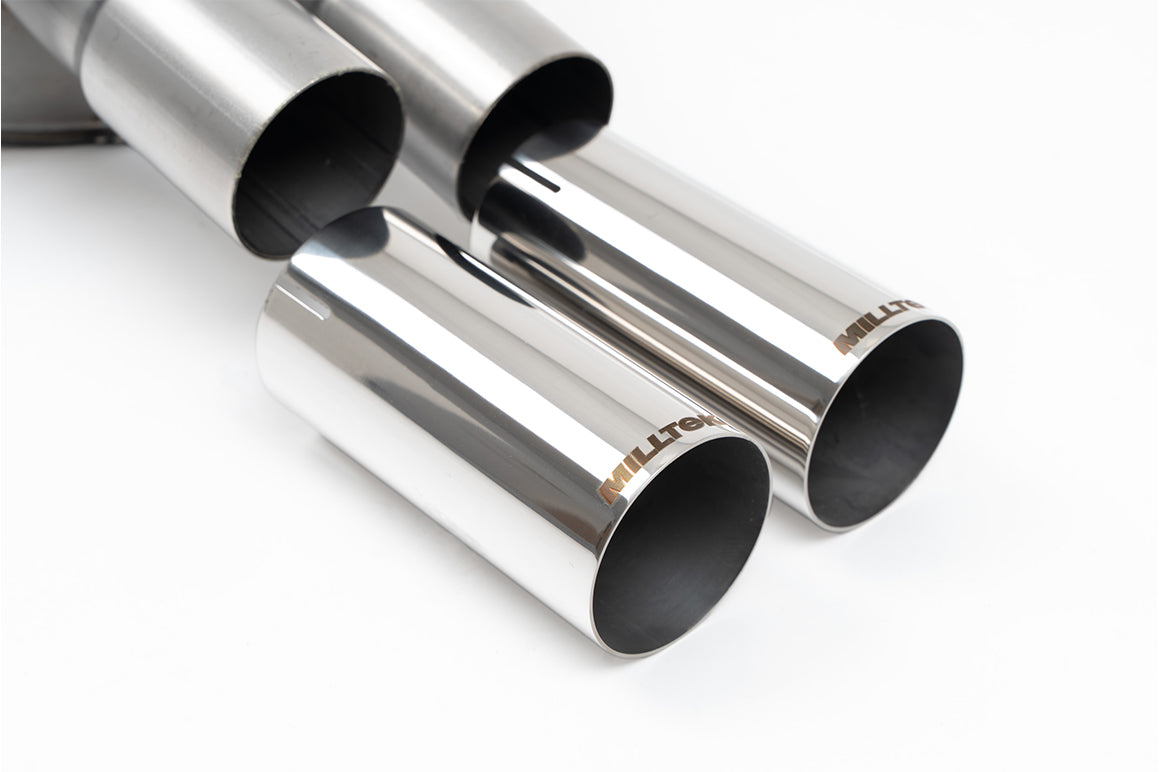 Milltek Sport Cat-back - BMW 3 Series E36 M3 3.0 / 3.2 - With OEM+ Single Wall Polished 70mm Tips