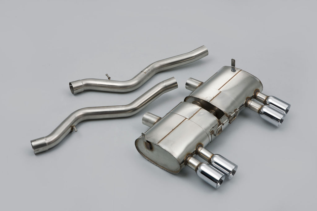 Milltek Sport BMW 3 Series Cat-back, Non-Valved, Polished (SSXBM931) - photo 2