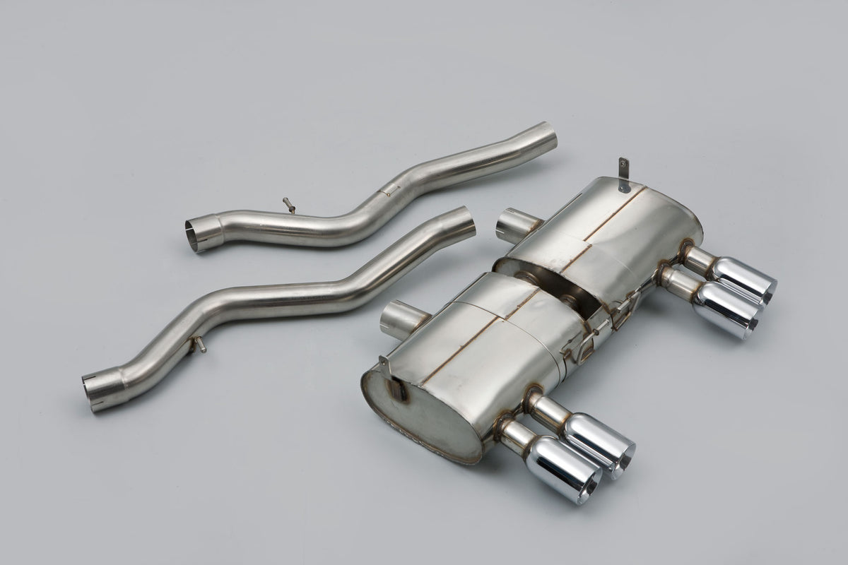 Milltek Sport BMW 3 Series Cat-back, Non-Valved, Polished (SSXBM931) - photo 2