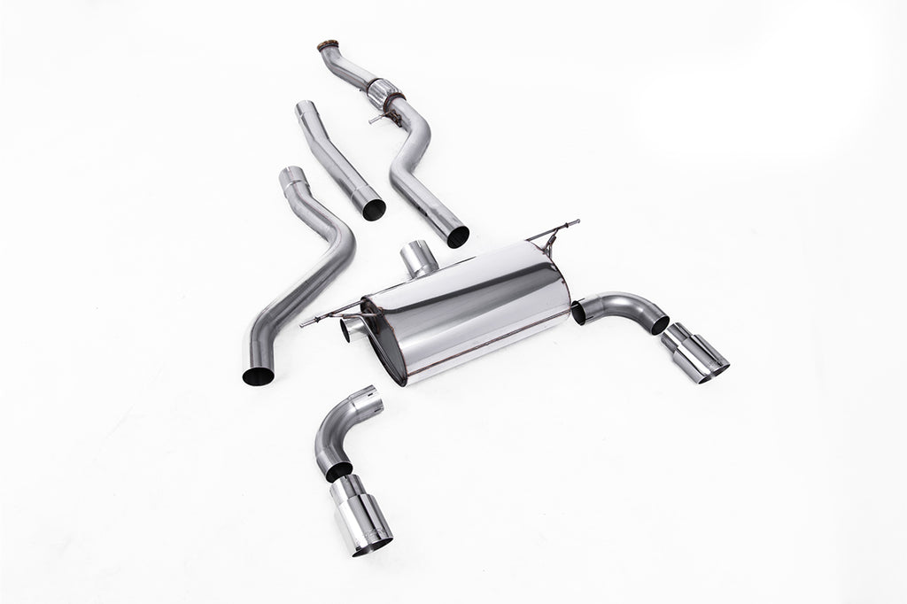 Milltek Sport BMW 1 Series Cat-back, Polished (SSXBM964)