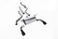 Milltek Sport BMW 1 Series Cat-back, Ceramic Black (SSXBM965)