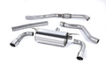 Milltek Sport BMW 2 Series M235i Cat-back, Resonated, Polished (SSXBM987)