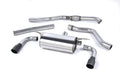 Milltek Sport BMW 2 Series M235i Cat-back, Resonated, Cerakote Black (SSXBM988)