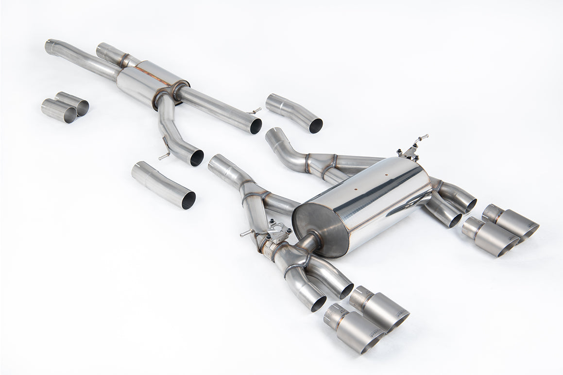 Milltek Sport BMW 3 Series / 4 Series Cat-back, Titanium (SSXBM994)