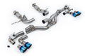 Milltek Sport Chevrolet / GMC Corvette Stingray Cat-back, GT-100 Burnt/Blue Titanium (SSXCH004)
