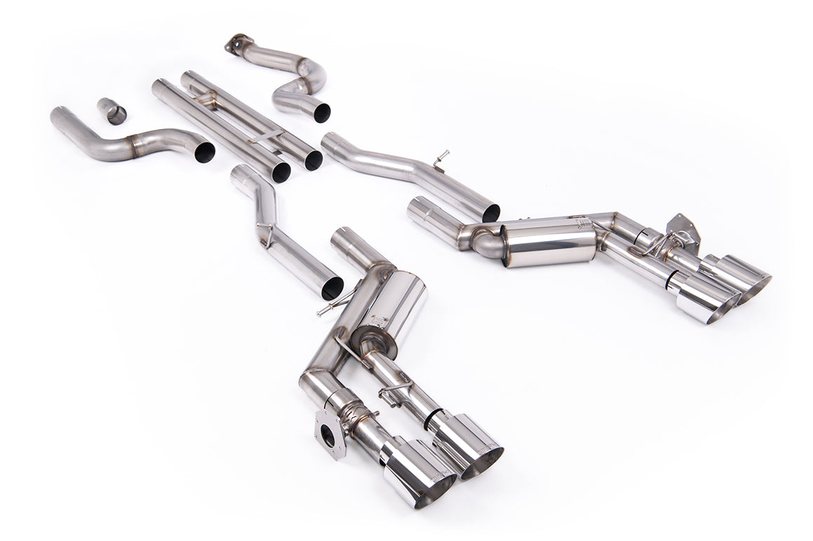 Milltek Sport Chevrolet / GMC Camaro Gen 6 SS Cat-back, H Pipe, Valved (SSXCH100)