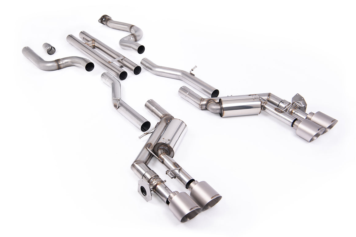 Milltek Sport Chevrolet / GMC Camaro Gen 6 SS Cat-back, H Pipe, Valved (SSXCH102)