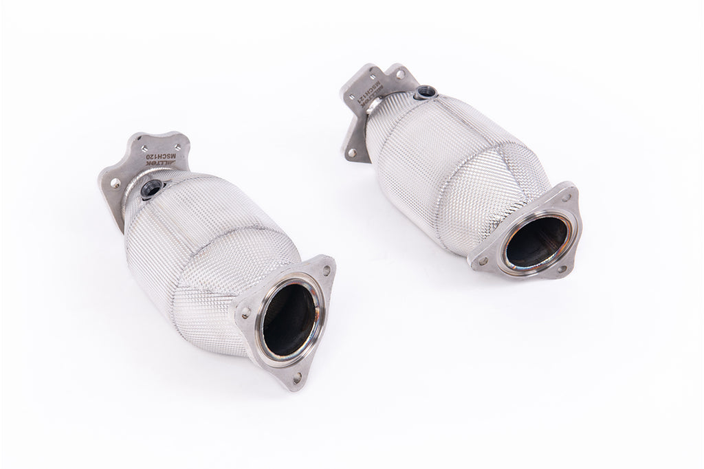 Milltek Sport Chevrolet / GMC Corvette Hi-Flow Sports Cats, HJS HQ 200CPSI Cats (SSXCH111)