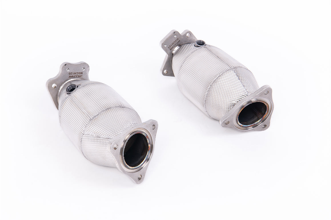 Milltek Sport Chevrolet / GMC Corvette Hi-Flow Sports Cats, HJS HQ 200CPSI Cats (SSXCH111)