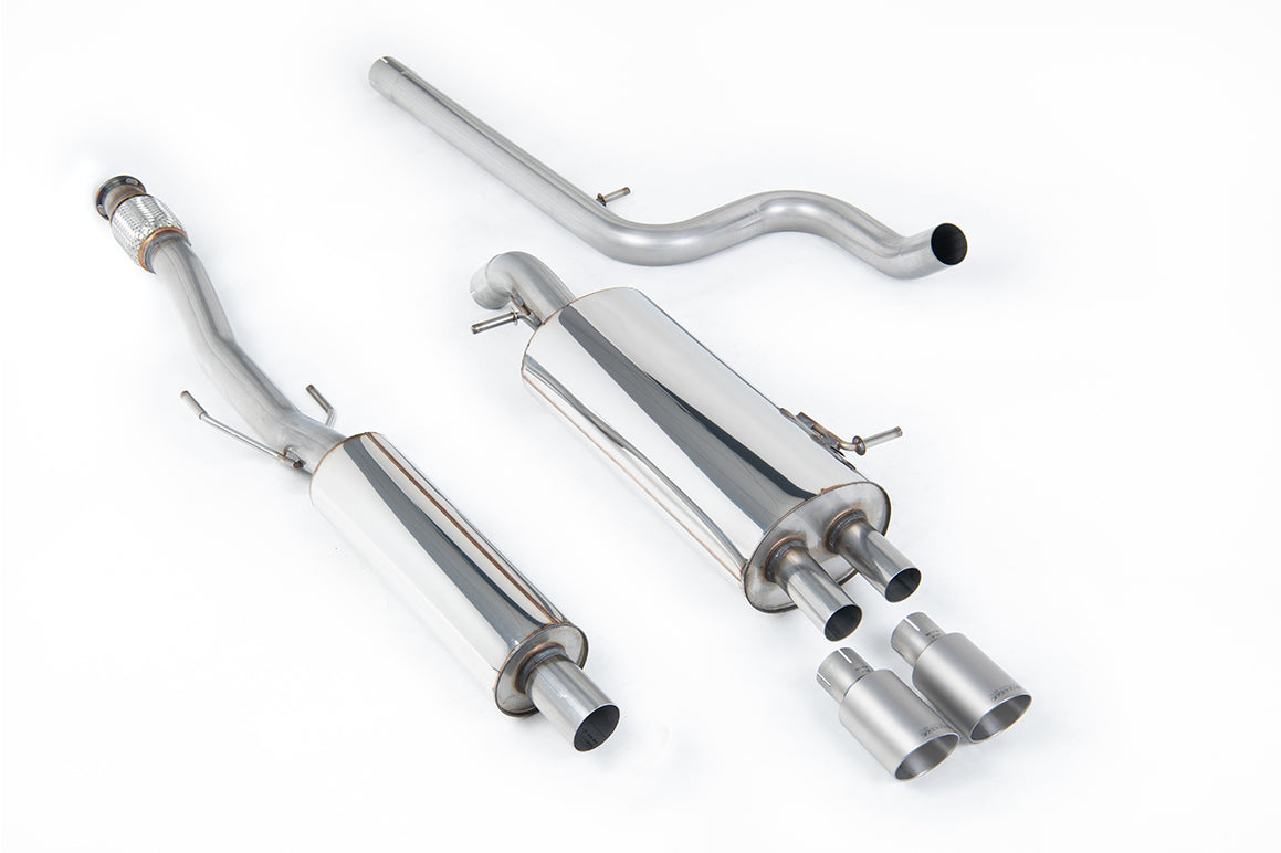 Milltek Sport Citroen DS3 Cat-back, Resonated, Titanium (SSXCN105)