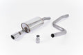 Milltek Sport Ford Fiesta Mk6 Zetec-S Cat-back, to fit ST150 rear valance insert (SSXFD013)