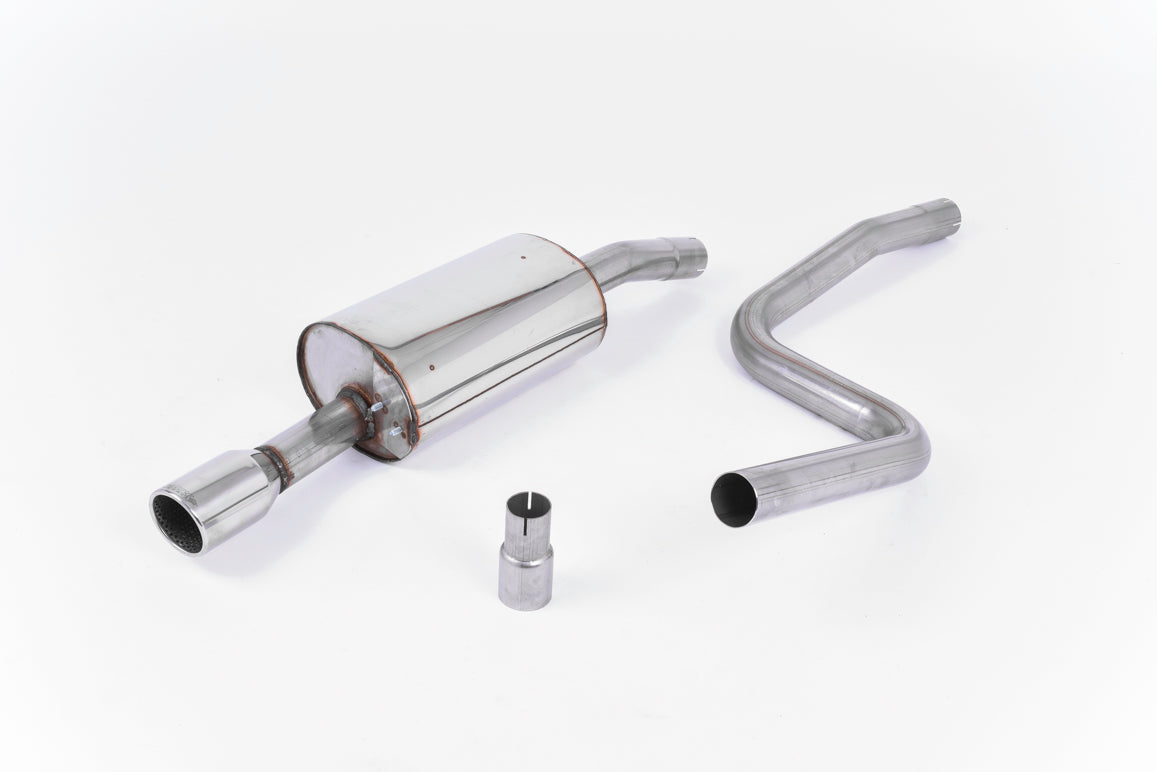 Milltek Sport Cat-back - Ford Fiesta Mk6 Zetec-S 1.6 16v - to fit ST150 rear valance insert