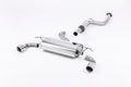 Milltek Sport Ford Focus Mk2 ST Cat-back, Resonated, Polished (SSXFD043)