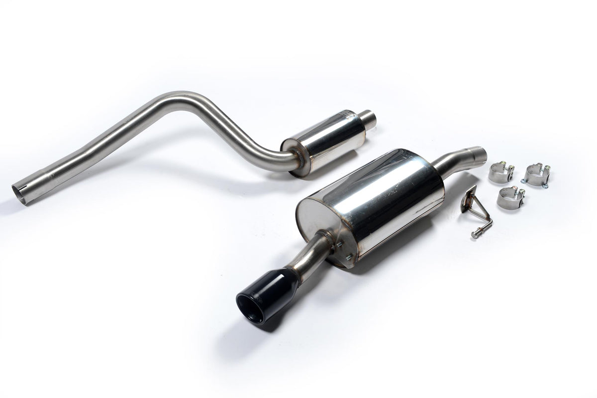 Milltek Sport Cat-back - Ford Fiesta Mk6 ST 150 - Resonated (quieter) - ECE Approved