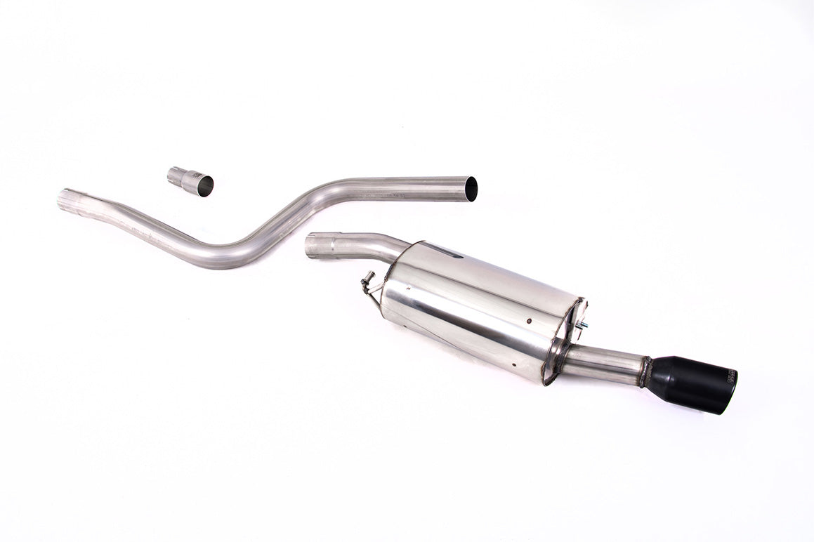 Milltek Sport Cat-back - Ford Fiesta Mk6 Zetec-S 1.6 16v - to fit ST150 rear valance insert