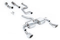 Milltek Sport Ford Focus MK2 RS Turbo-back including Hi-Flow Sports Cat, Non-Res (SSXFD069)