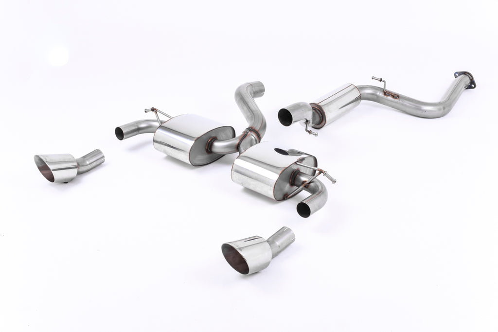 Milltek Sport Ford Focus MK2 RS Cat-back, Resonated (SSXFD070)