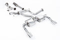 Milltek Sport Ford Focus MK2 RS Turbo-back including Hi-Flow Sports Cat, Resonated (SSXFD071)