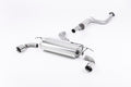 Milltek Sport Ford Focus Mk2 ST Cat-back, Resonated, GT-100 Polished (SSXFD075)