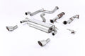 Milltek Sport Ford Focus MK2 RS Turbo-back including Hi-Flow Sports Cat, Resonated (SSXFD083)