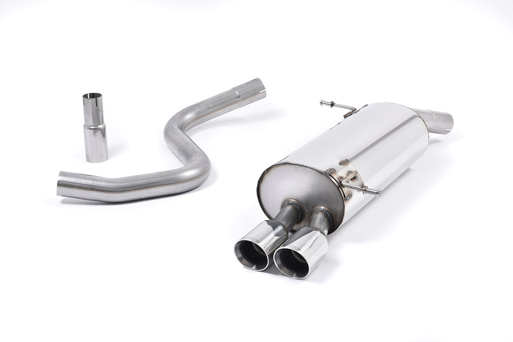 Milltek Sport Ford Fiesta MK7 Front Pipe-back, For fitment with OEM downpipe and catalyst (SSXFD084)