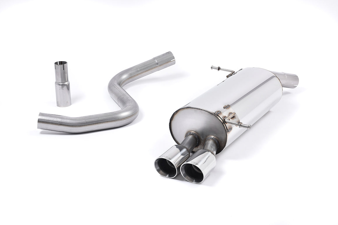 Milltek Sport Ford Fiesta MK7 Front Pipe-back, For fitment with OEM downpipe and catalyst (SSXFD084)