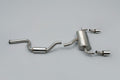 Milltek Sport Ford Focus MK2 RS Cat-back, Resonated (SSXFD085)
