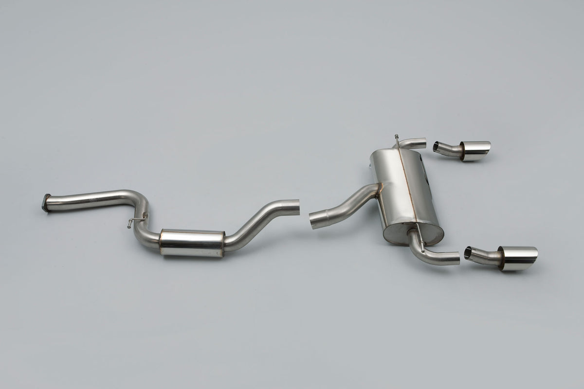 Milltek Sport Cat-back - Ford Focus MK2 RS 2.5T 305PS - EC Type-Approved Resonated Road System