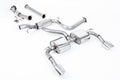 Milltek Sport Ford Focus MK2 RS Turbo-back excluding Hi-Flow Sports Cat, Resonated (SSXFD088)