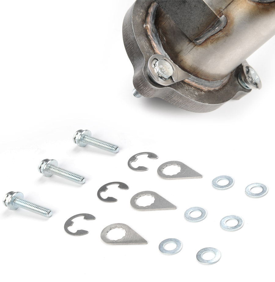Milltek Sport Locking Bolt Kit - Ford Focus - Track-proven mechanical locking system that prevents the downpipe bolts from unwinding