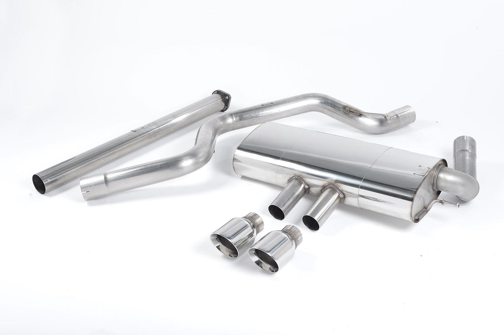 Milltek Sport Ford Focus Mk3 ST Cat-back, Non-Resonated, Polished (SSXFD092)