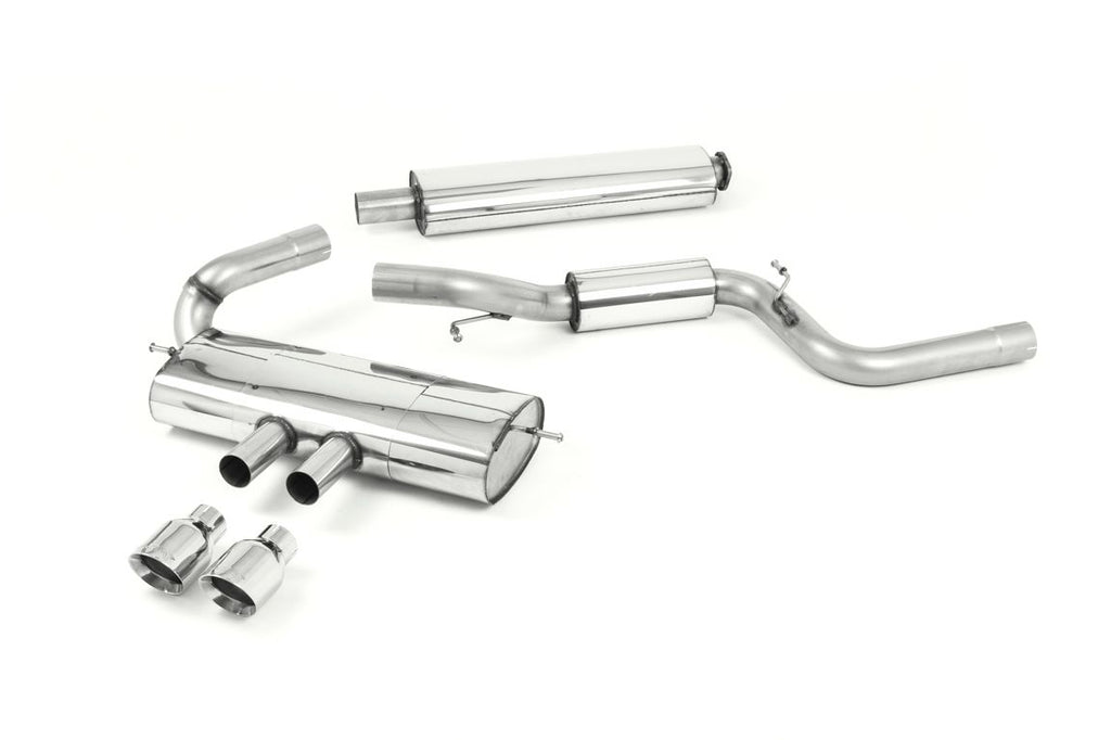 Milltek Sport Ford Focus Mk3 ST Cat-back, Resonated, Polished (SSXFD094)
