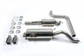 Milltek Sport Ford Fiesta Mk7/Mk7.5 ST Cat-back, Resonated, Race, Polished (SSXFD101)