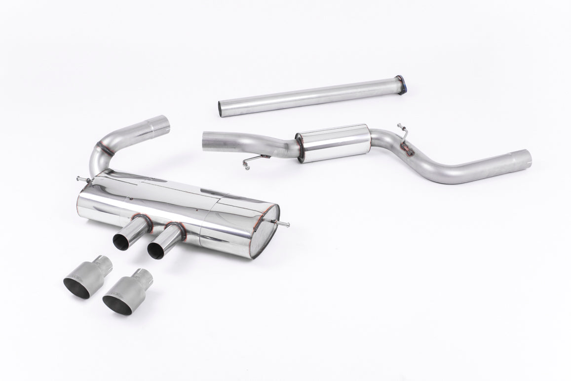 Milltek Sport Ford Focus Mk3 ST Cat-back, Non-Resonated, Titanium (SSXFD121)