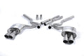 Milltek Sport Ford Mustang Cat-back, Quad GT-90 Titanium (SSXFD159)