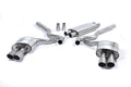 Milltek Sport Ford Mustang Cat-back, Resonated, Quad GT-90 Titanium (SSXFD160)