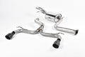 Milltek Sport Ford Focus Mk2 ST Cat-back, Race, GT-100 Cerakote Black (SSXFD162)