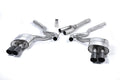Milltek Sport Ford Mustang Cat-back, Non-Resonated, Quad GT-90 Cerakote Black (SSXFD177)