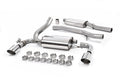 Milltek Sport Ford Focus Mk3 RS Cat-back, Resonated, GT-115 Polished (SSXFD190)