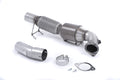 Milltek Sport Ford Focus Mk3 RS Large Bore Downpipe and Hi-Flow Sports Cat, Large Bore Downpipe with 200 Cell High Flow Cat