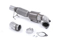 Milltek Sport Ford Focus Mk3 RS Large Bore Downpipe and Hi-Flow Sports Cat, Large Bore Downpipe with 200 Cell High Flow Cat