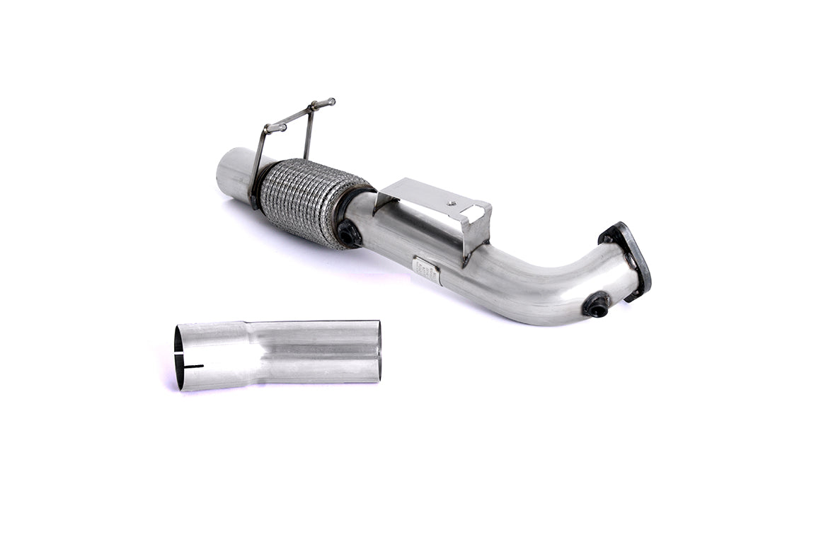 Milltek Sport Large-bore Downpipe and De-cat - Ford Focus Mk3 RS 2.3-litre EcoBoost 4wd 5-Door Hatchback - Large Bore Downpipe with Decat. Requires Stage 2 ECU Remap. For fitment to Milltek Sport Cat Back Only