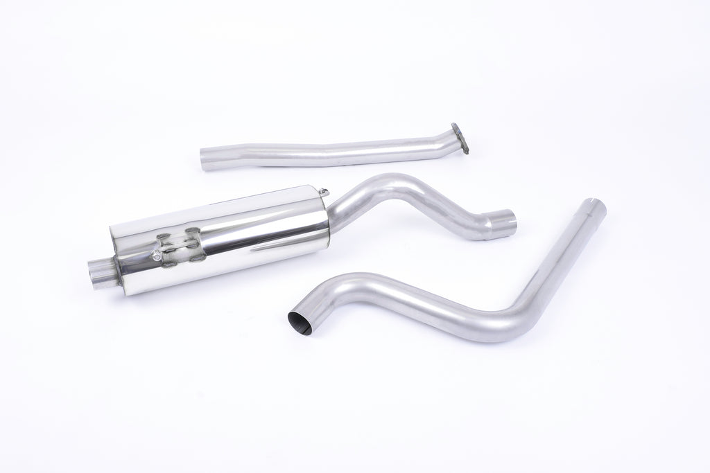 Milltek Sport Ford Fiesta Mk7/Mk7.5 ST Cat-back, Non-Res, Race, Burnt Titanium (SSXFD198)