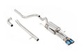 Milltek Sport Ford Fiesta Mk7/Mk7.5 Cat-back, Non-Resonated, Burnt Titanium (SSXFD213)
