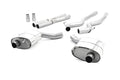 Milltek Sport Ford Mustang Cat-back, Dual GT-100 Burnt Titanium (SSXFD219)
